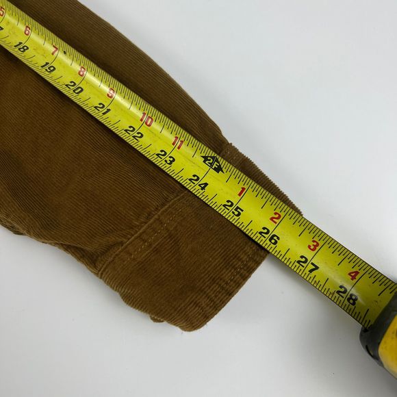 Sierra Nevada Brewing Company Long Sleeve Corduroy Button Up Men’s‎ Sz L Brown - Picture 11 of 11